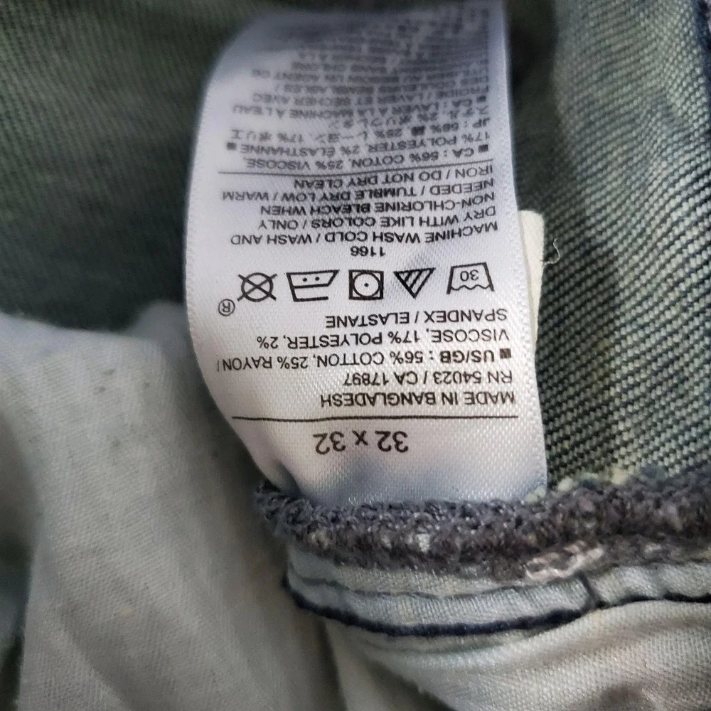 Banana Republic Jeans Mens 32x32 Blue Travel Jean Athletic Tapered Stretch